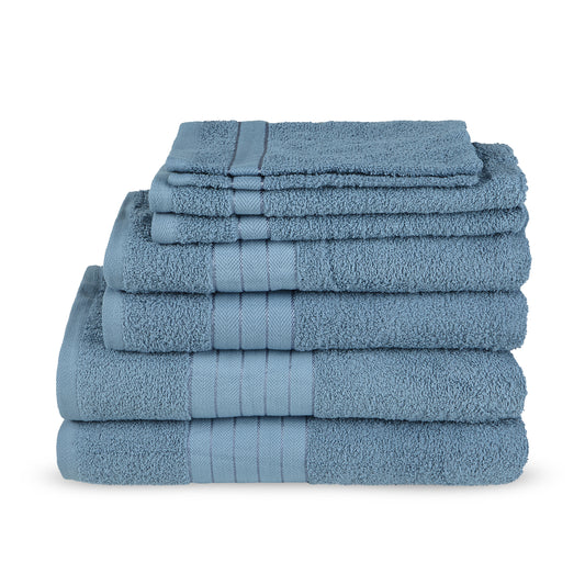 Uni - Badstof - Blauw