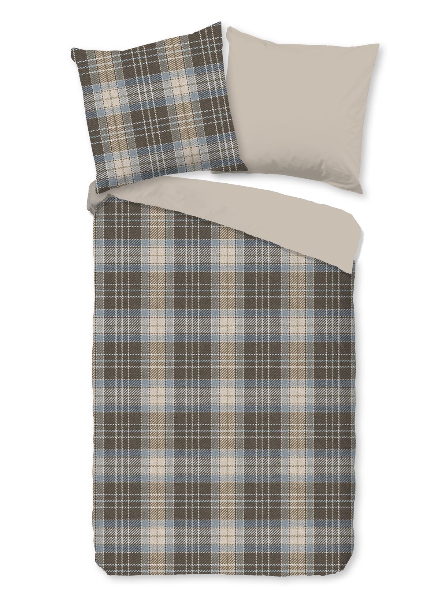 Dekbedovertrek Good Morning Cambridge flanel - Duitsland 135x200 + 1* 80x80 cm