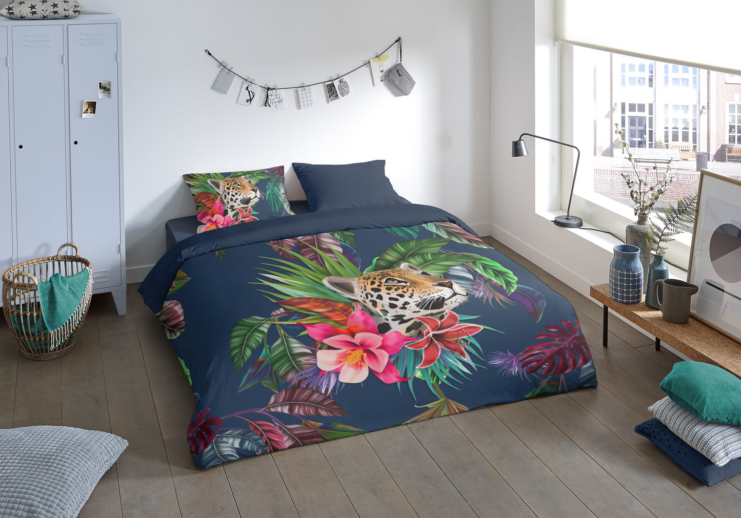 Dekbedovertrek Pure microvezel Wild - Lits jumeaux 240x200/220 cm