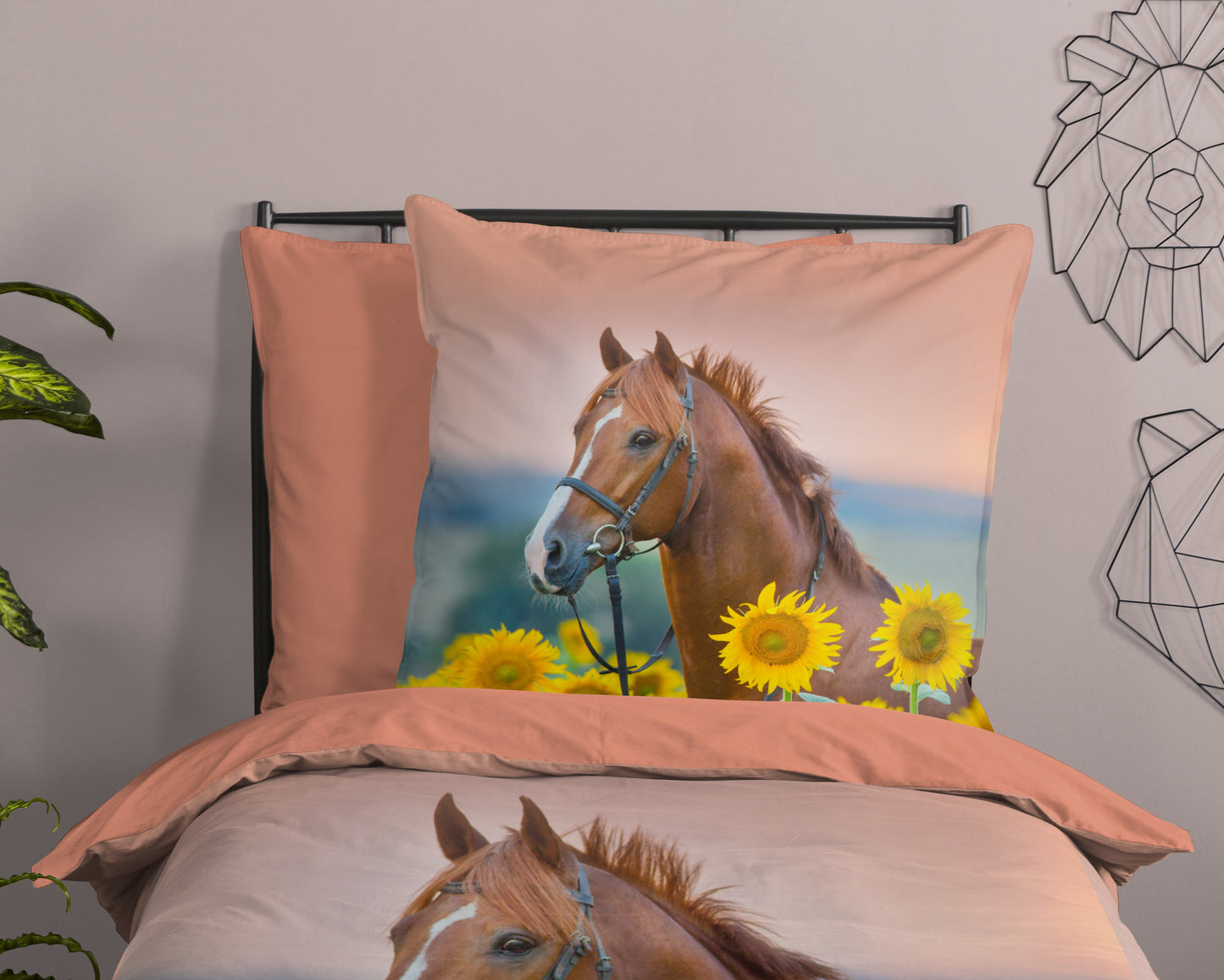 Kinderdekbedovertrek Good Morning Beauty - Duitsland 135x200 + 1* 80x80 cm
