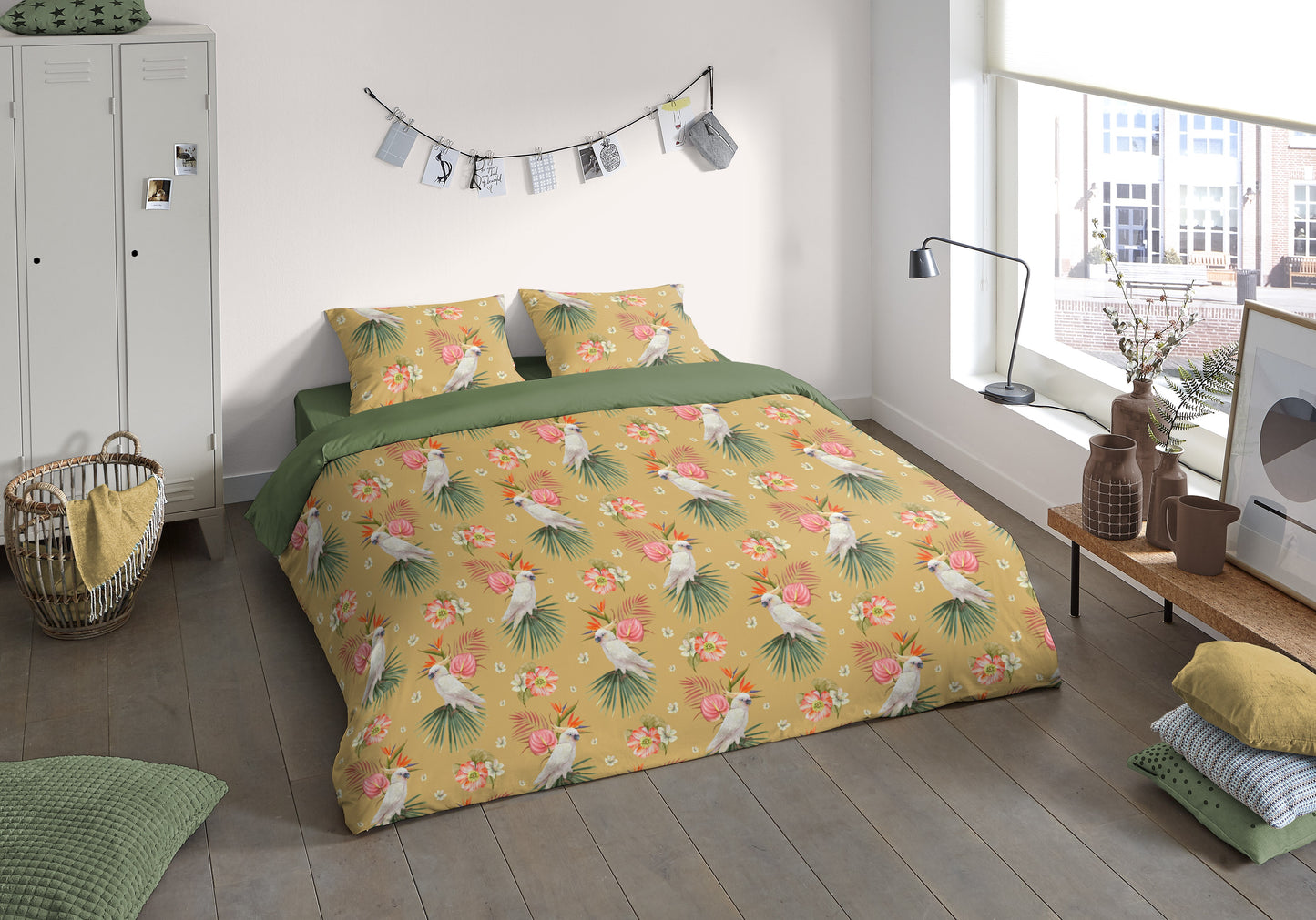 Dekbedovertrek Pure microvezel Kakatoe - Lits jumeaux 240x200/220 cm