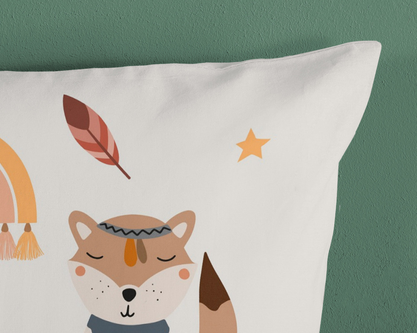 Kinderdekbedovertrek Good Morning Remi - 1 persoons 140×200/220 cm