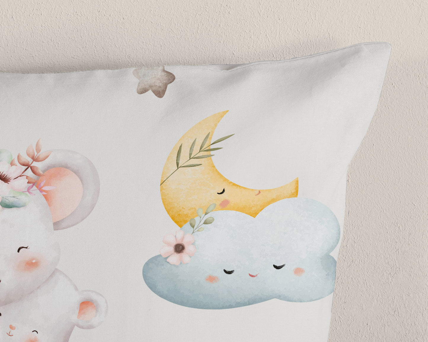 Kinderdekbedovertrek Good Morning Hugs - 1 persoons 140×200/220 cm