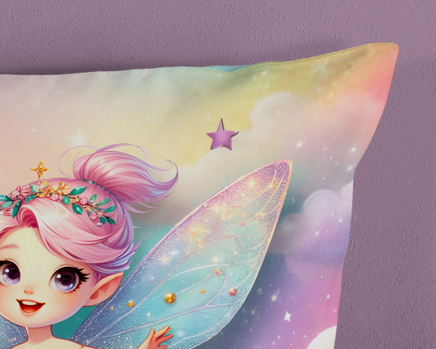 Kinderdekbedovertrek Good Morning Twinkle - 1 persoons 140×200/220 cm