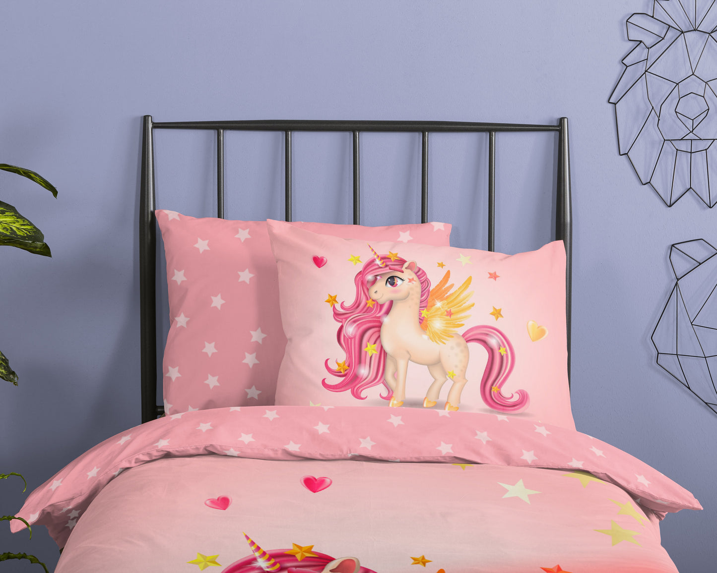 Kinderdekbedovertrek Good Morning Little - 1 persoons 140×200/220 cm