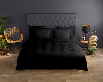 Dekbedovertrek Good Morning Uni - Katoen - Lits jumeaux 240x200/220 cm