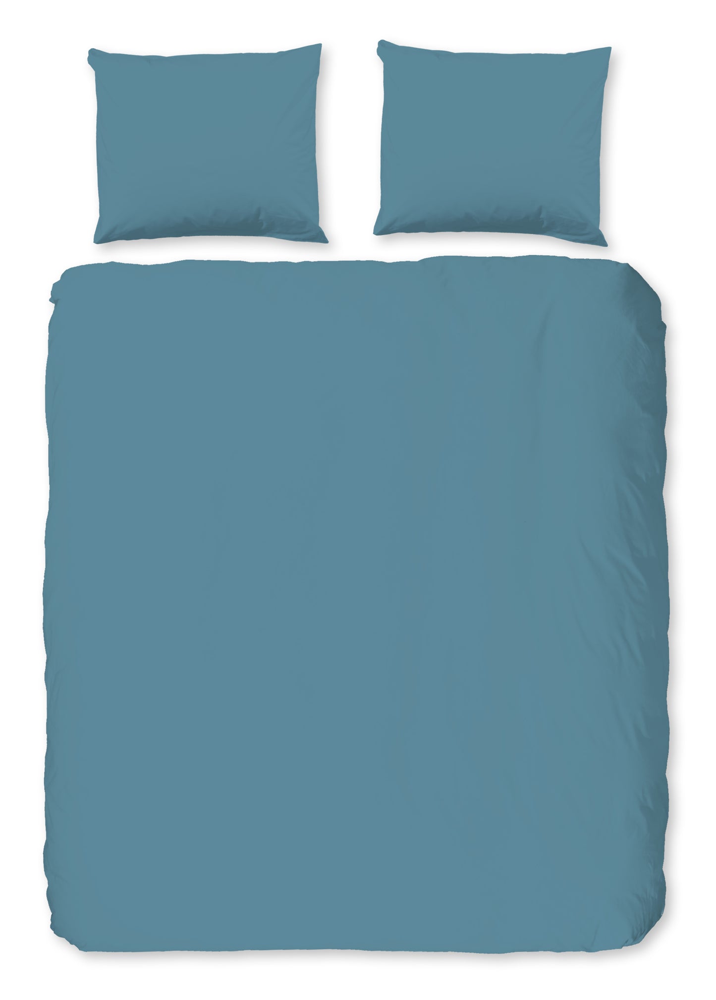 Dekbedovertrek Good Morning Uni - Katoen - Lits jumeaux 240x200/220 cm