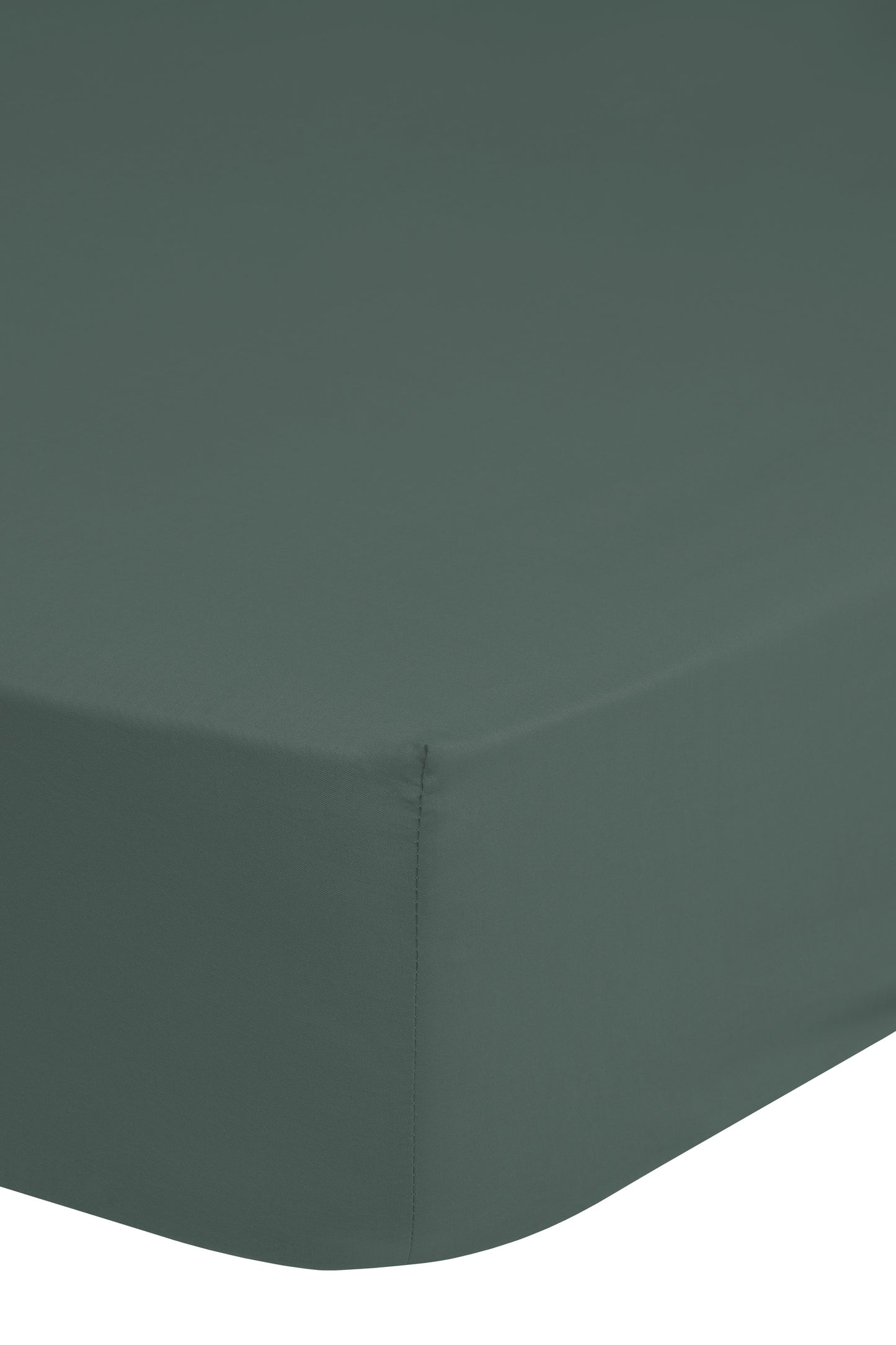 Hoeslaken Good Morning Uni - Katoen - Lits jumeaux 160x200 cm