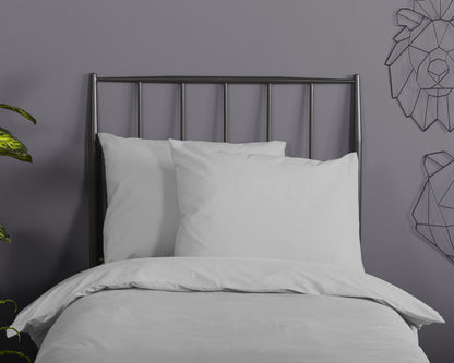 Dekbedovertrek Good Morning Uni - Katoen - 1 persoons 140Ã—200/220 cm