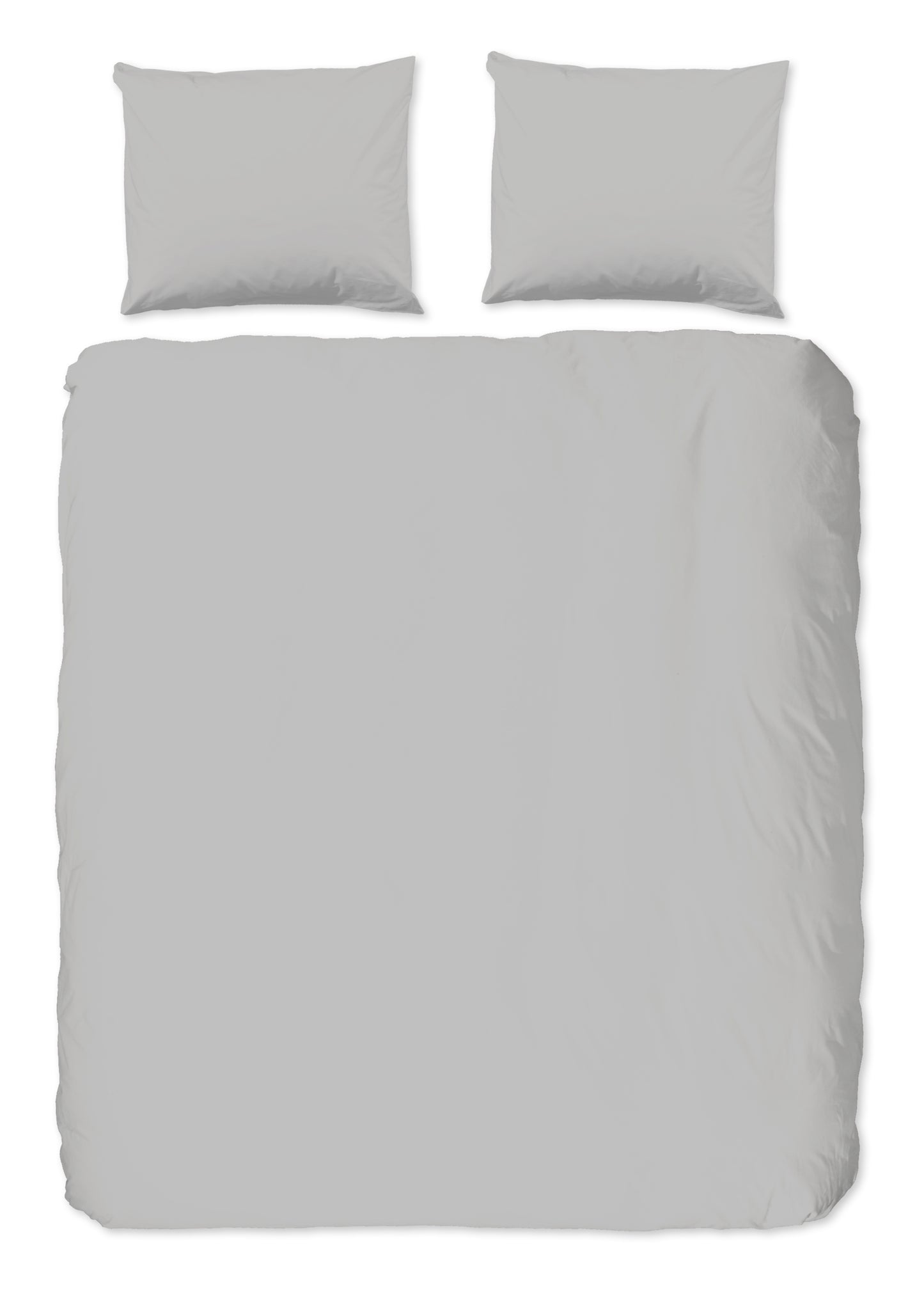 Dekbedovertrek Good Morning Uni - Katoen - Lits jumeaux 240x200/220 cm
