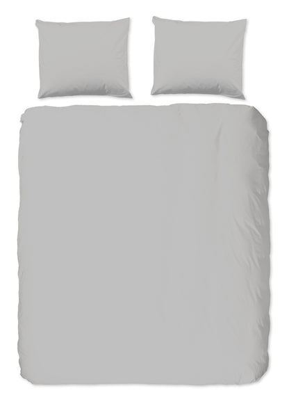 Dekbedovertrek Good Morning Uni - Katoen - Lits jumeaux 240x200/220 cm