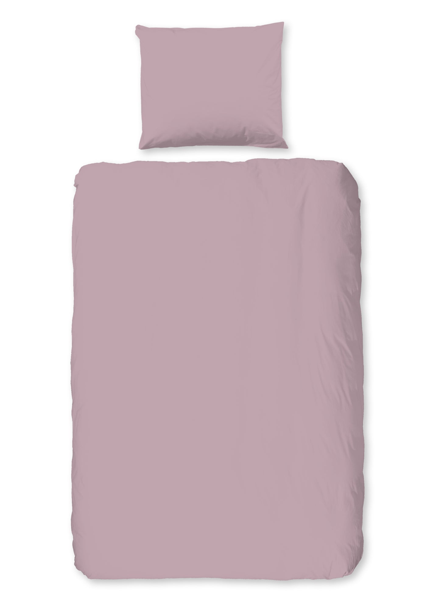Dekbedovertrek Good Morning Uni - Katoen - 1 persoons 140Ã—200/220 cm