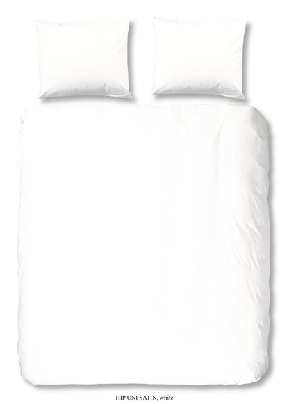 Dekbedovertrek HIP Uni - Katoen Satijn - 1 persoons 140Ã—200/220 cm