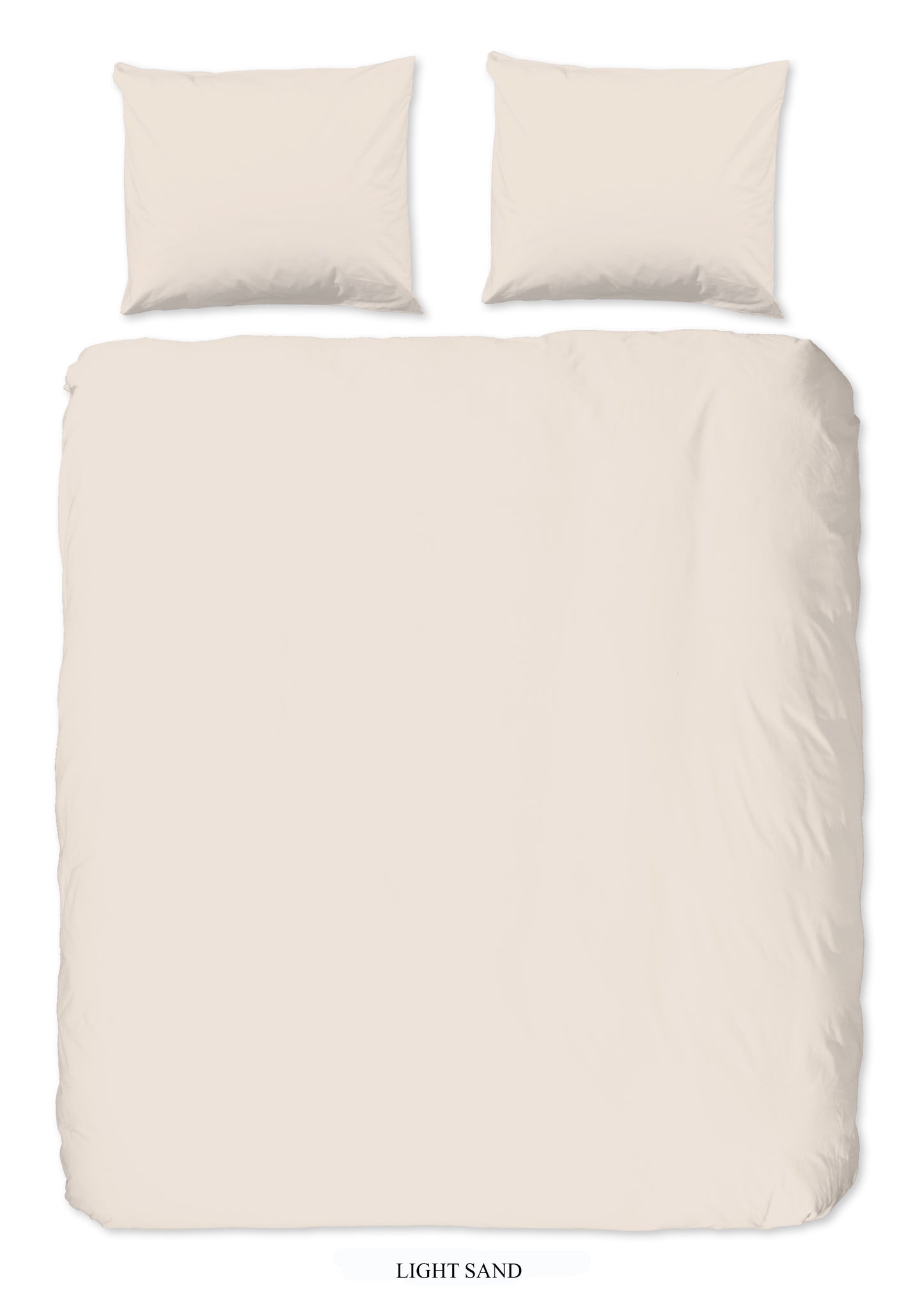 Dekbedovertrek HIP Uni - Katoen Satijn - 1 persoons 140Ã—200/220 cm