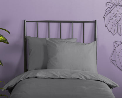 Dekbedovertrek HIP Uni - Katoen Satijn - 1 persoons 140Ã—200/220 cm