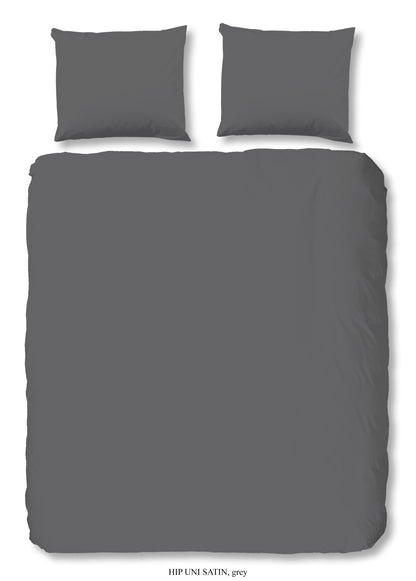 Dekbedovertrek HIP Uni - Katoen Satijn - Lits jumeaux 240x200/220 cm