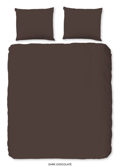 Dekbedovertrek HIP Uni - Katoen Satijn - 1 persoons 140Ã—200/220 cm