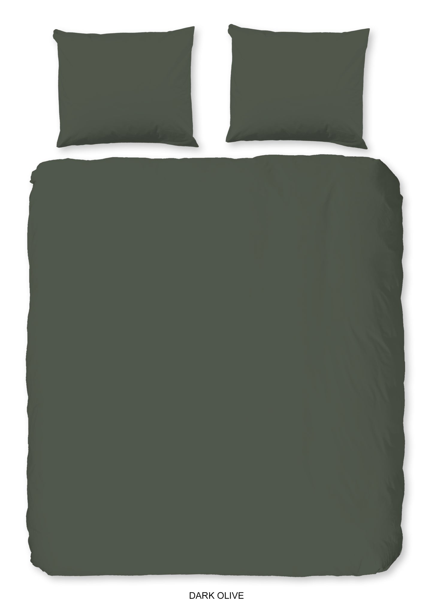 Dekbedovertrek HIP Uni - Katoen Satijn - 1 persoons 140Ã—200/220 cm