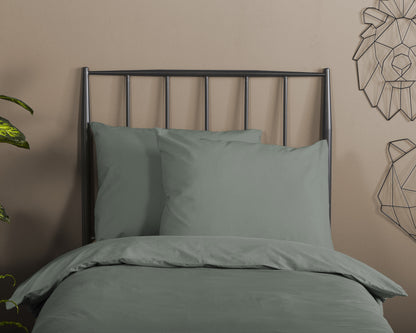 Dekbedovertrek HIP Uni - Katoen Satijn - 1 persoons 140Ã—200/220 cm