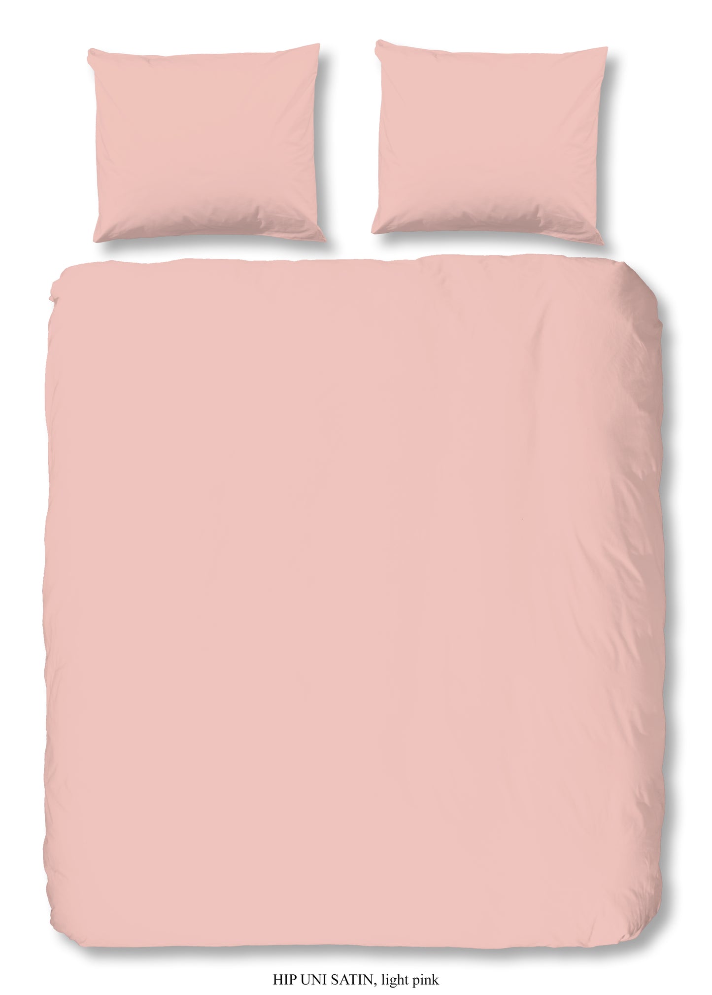 Dekbedovertrek HIP Uni - Katoen Satijn - 1 persoons 140Ã—200/220 cm