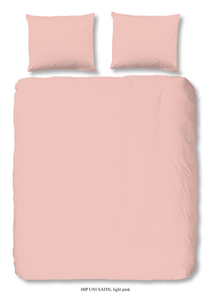 Dekbedovertrek HIP Uni - Katoen Satijn - 1 persoons 140Ã—200/220 cm