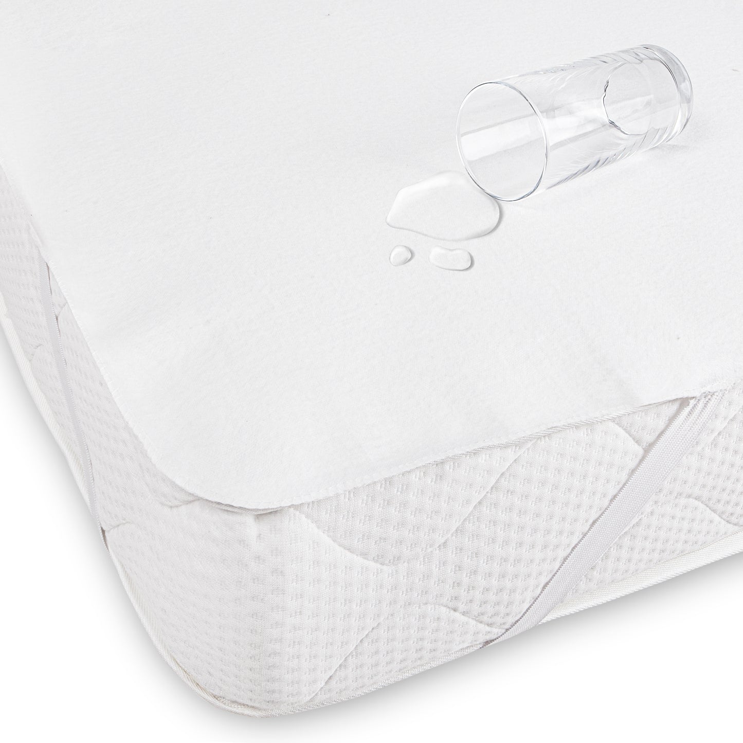 Protector Waterdicht Good Morning Uni - Molton - 1 persoons 90x220 cm