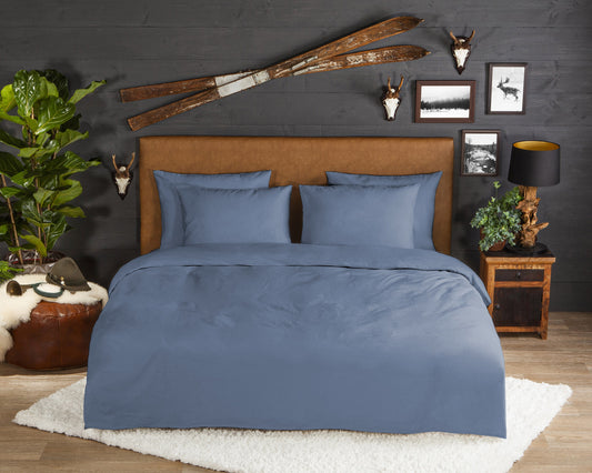 Uni - Flanel - Blauw
