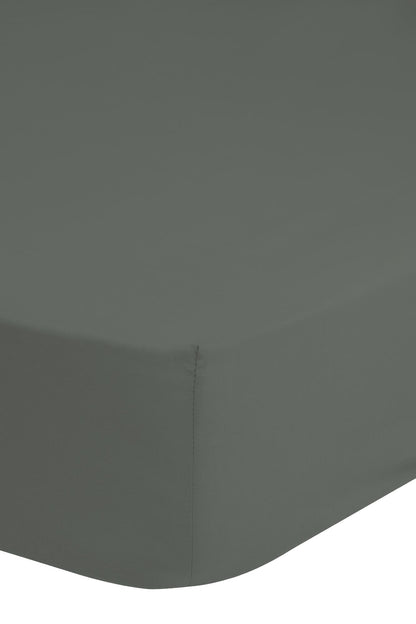 Hoeslaken Good Morning Uni - Katoen Flanel - 1 persoons 90x200 cm