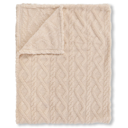 Plaid Descanso Jacquard Teddy - 150x200 cm
