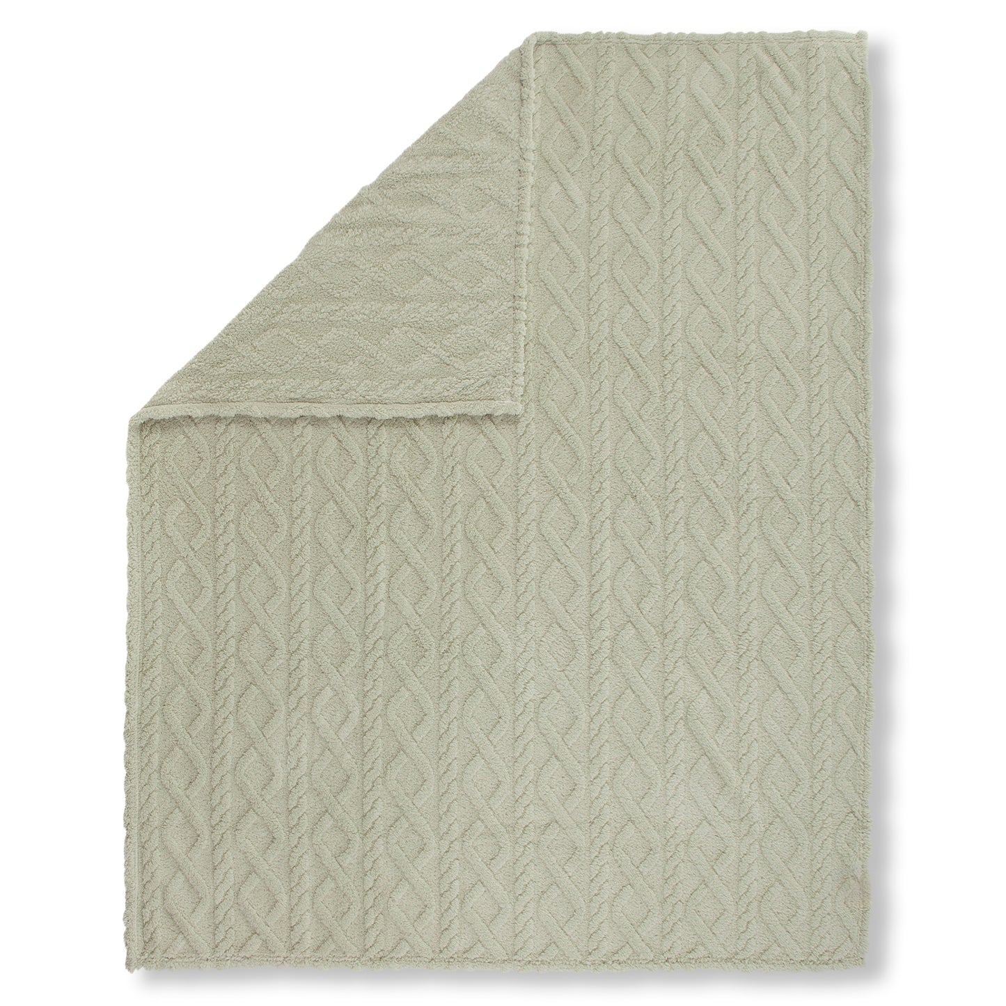 Plaid Descanso Jacquard Teddy - 130x160 cm