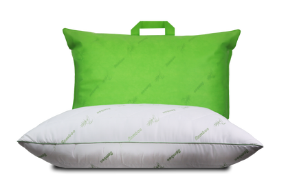 Hoofdkussen Synthetisch Bamboe - Polyester Perkal - 60x70 cm