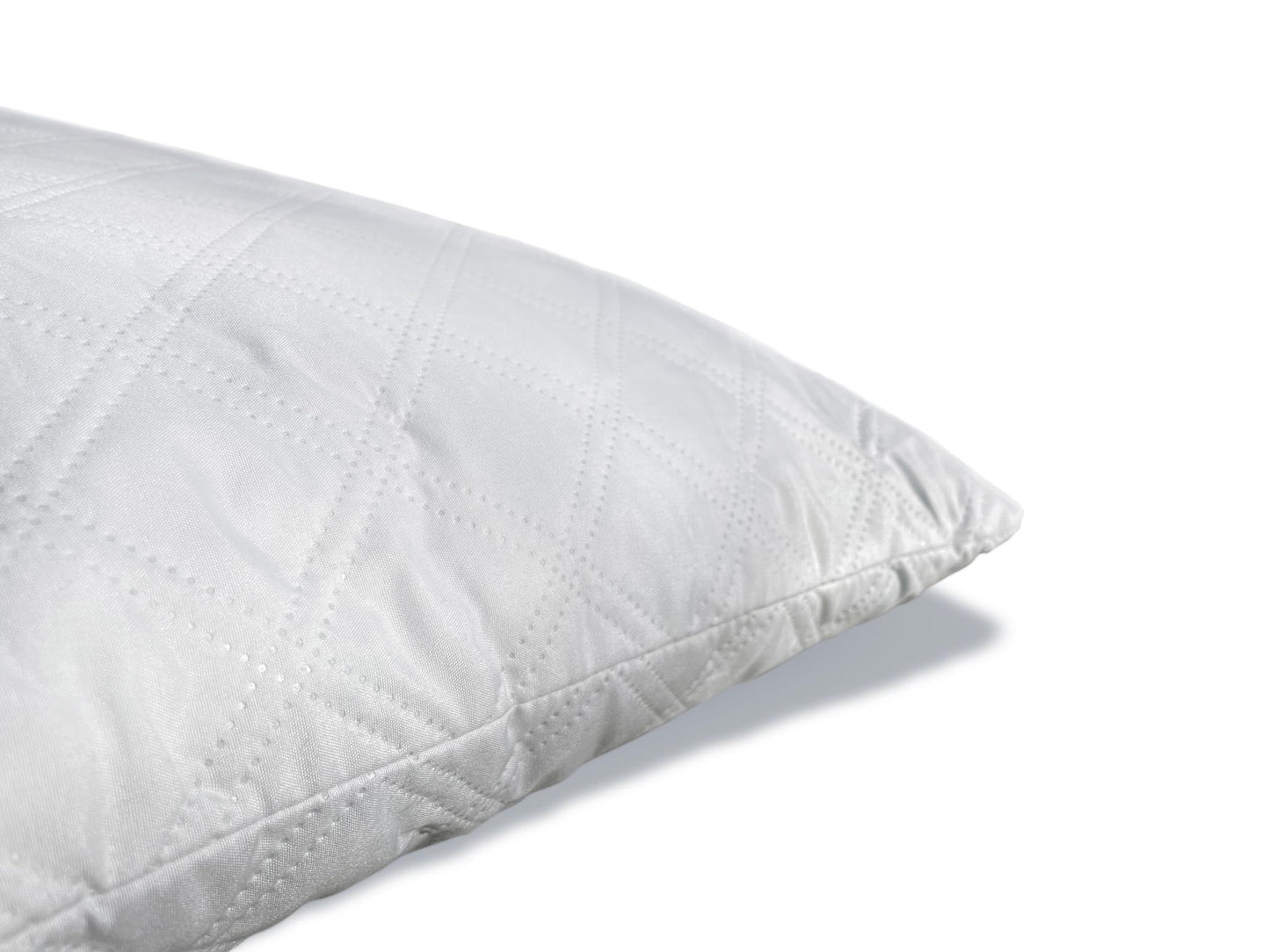 Hoofdkussen Traagschuim Vlokken - Gesteppt Polyester