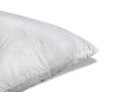 Hoofdkussen Traagschuim Vlokken - Gesteppt Polyester