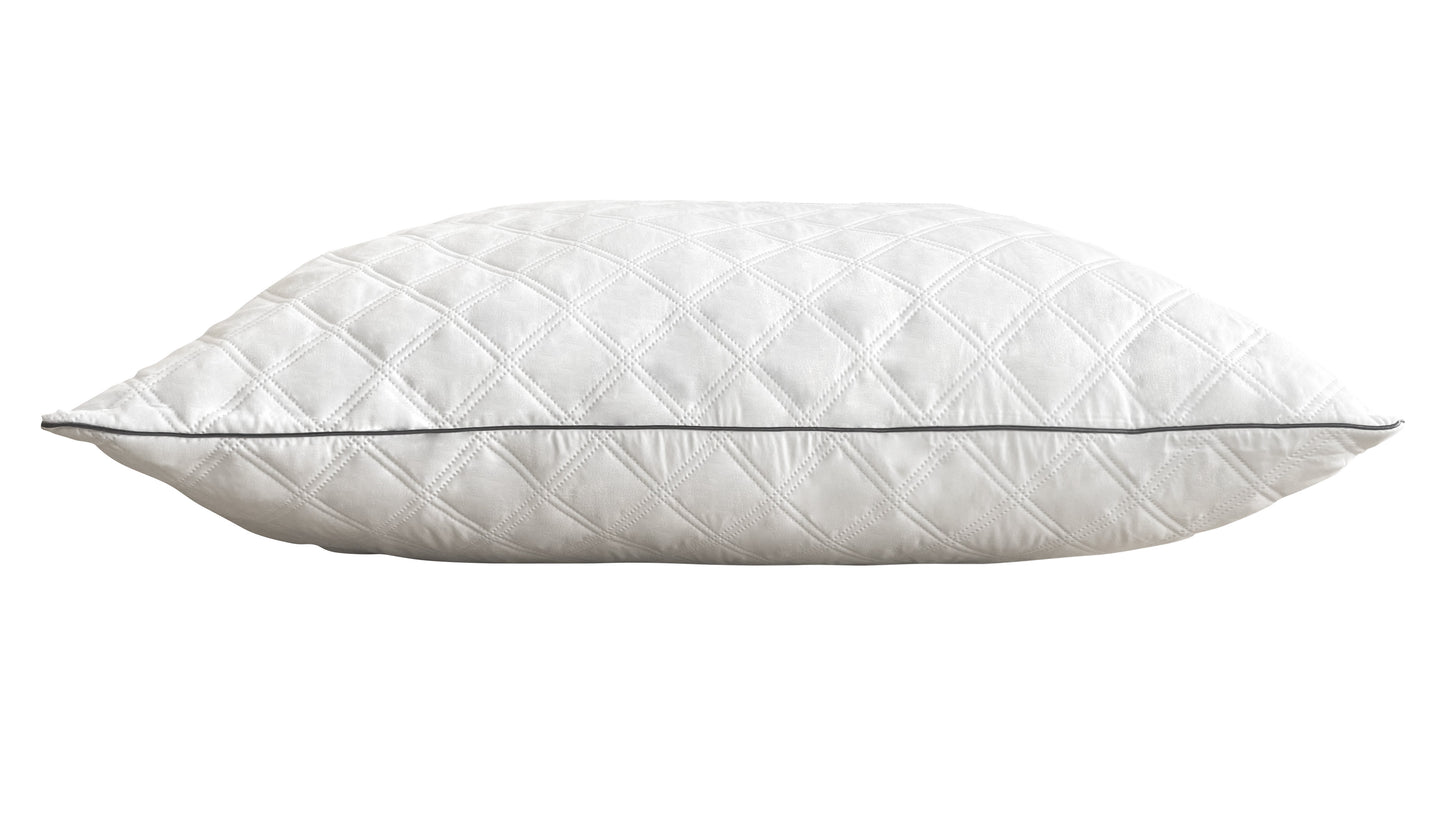 Hoofdkussen Luxe Synthetisch - Gesteppt Microvezel - 80x80 cm