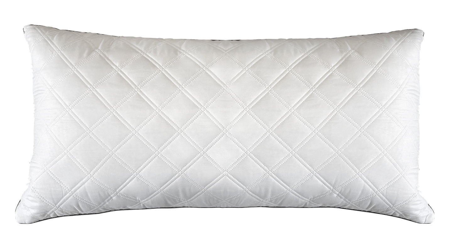 Hoofdkussen Luxe Synthetisch - Gesteppt Microvezel - 40x80 cm