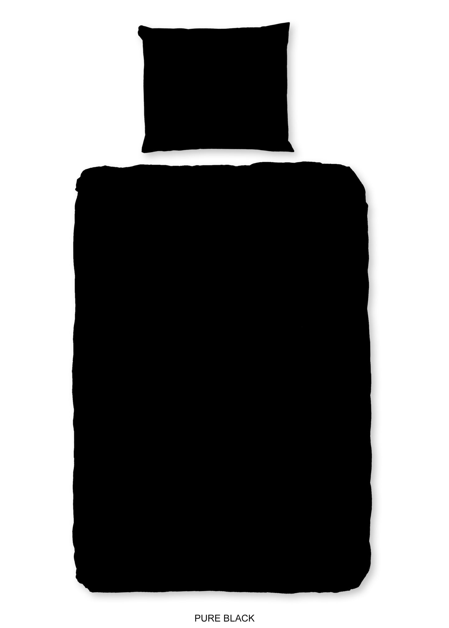 Dekbedovertrek Pure microvezel Uni - 1 persoons 140Ã—200/220 cm