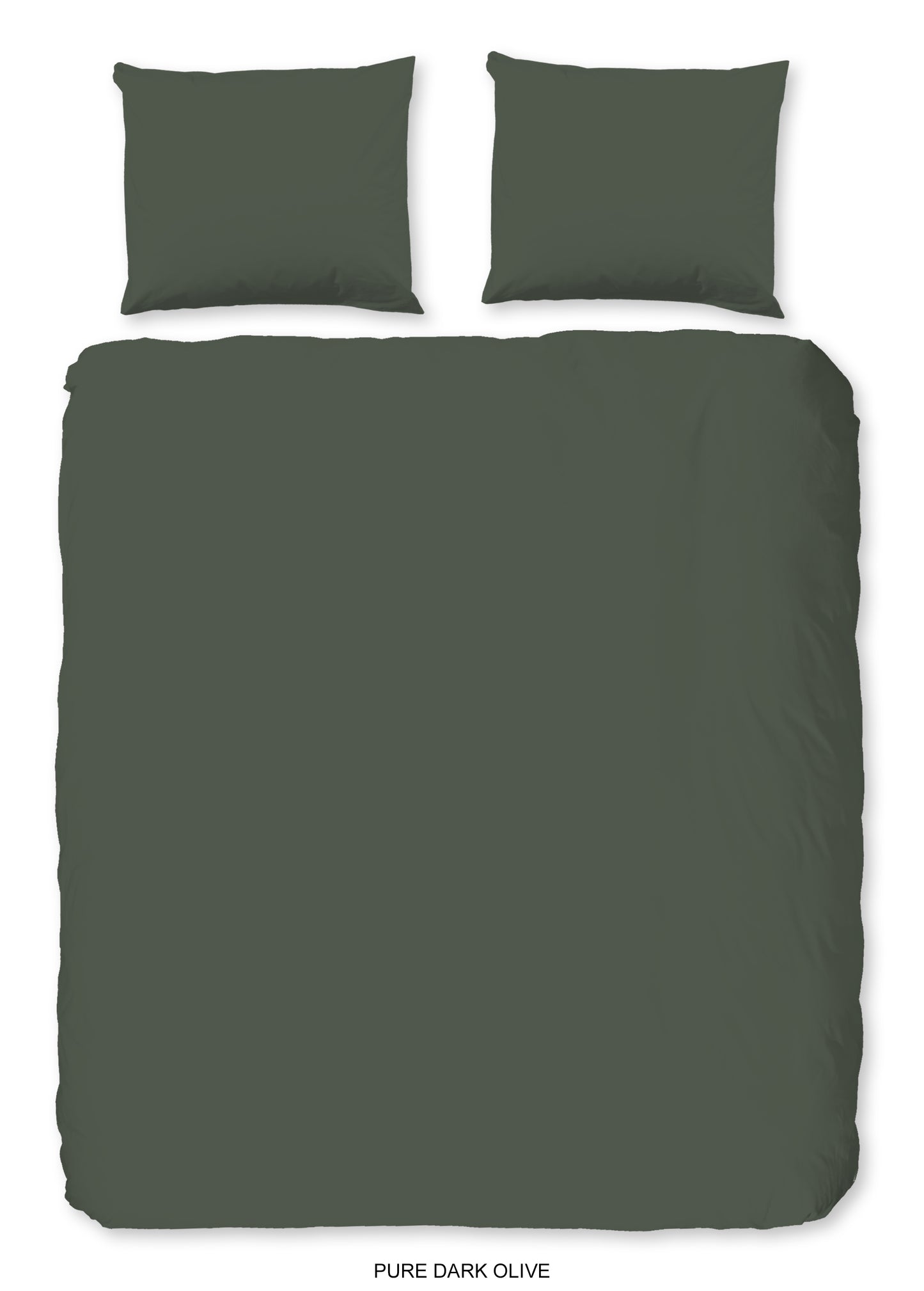 Dekbedovertrek Pure microvezel Uni - Lits jumeaux 240x200/220 cm
