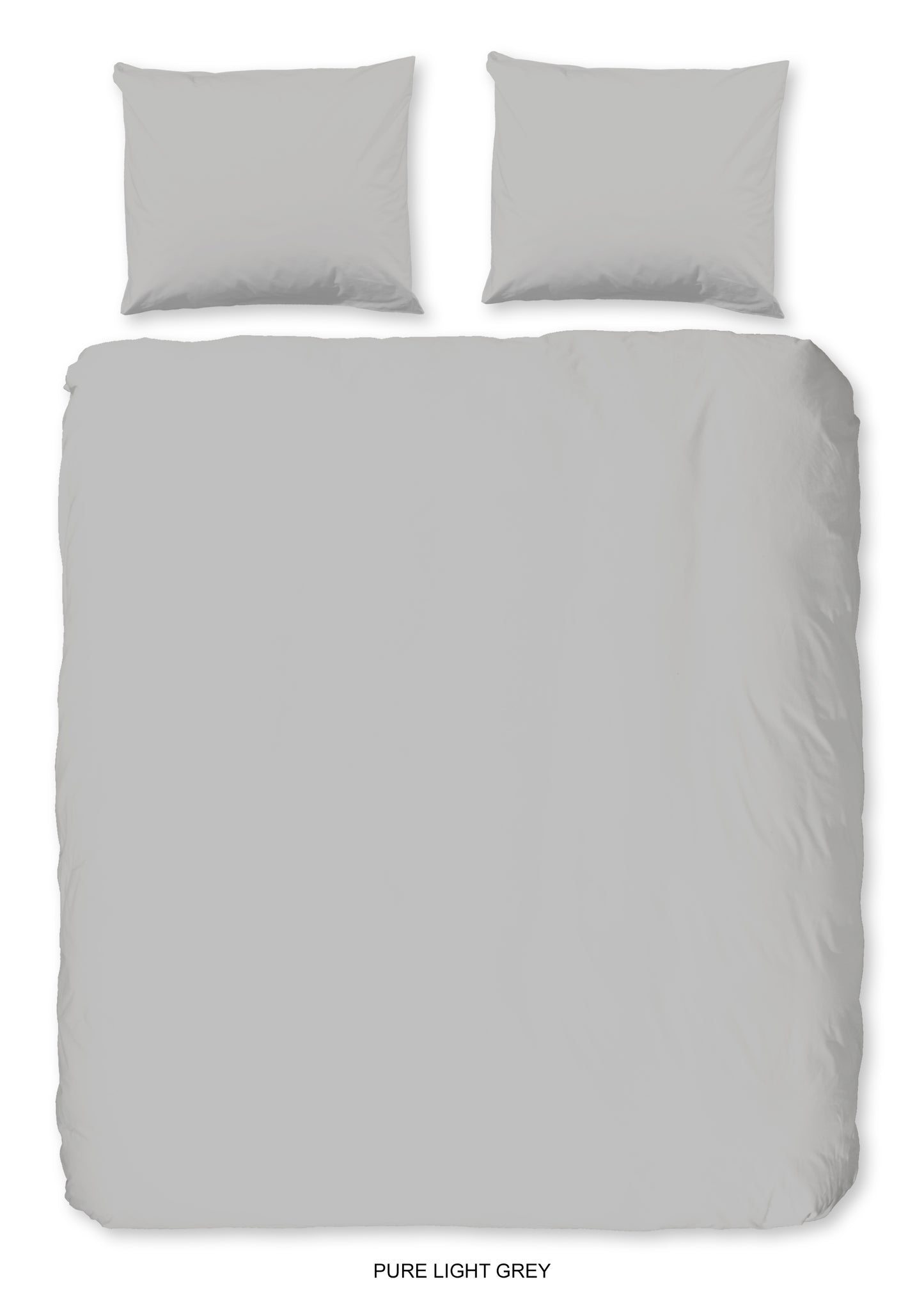 Dekbedovertrek Pure microvezel Uni - Lits jumeaux 240x200/220 cm