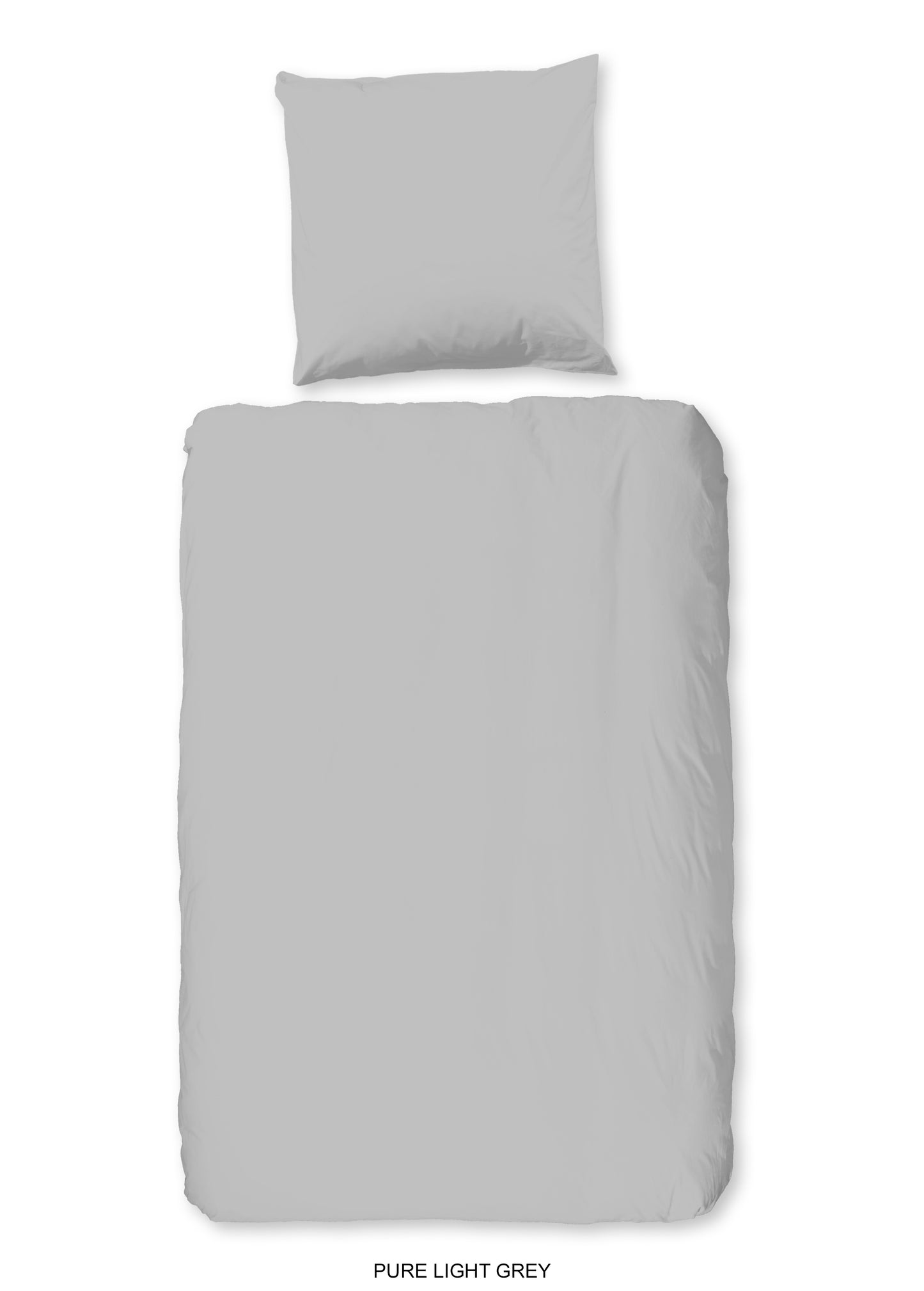 Dekbedovertrek Pure microvezel Uni - Duitsland 135x200 + 1* 80x80 cm