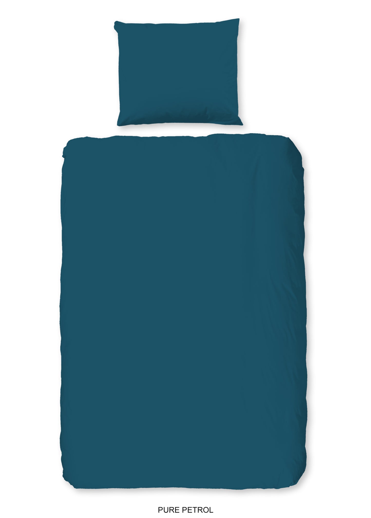 Dekbedovertrek Pure microvezel Uni - 1 persoons 140Ã—200/220 cm