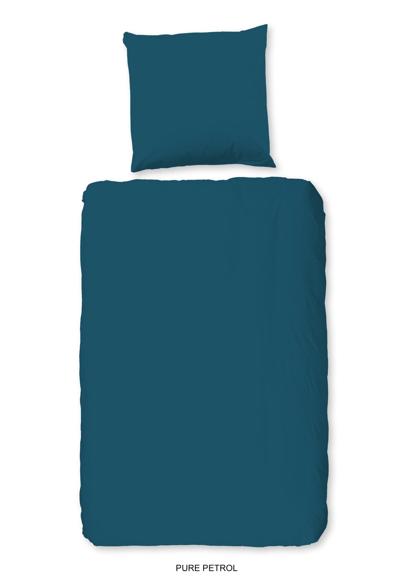 Dekbedovertrek Pure microvezel Uni - Duitsland 155x220 + 1* 80x80 cm