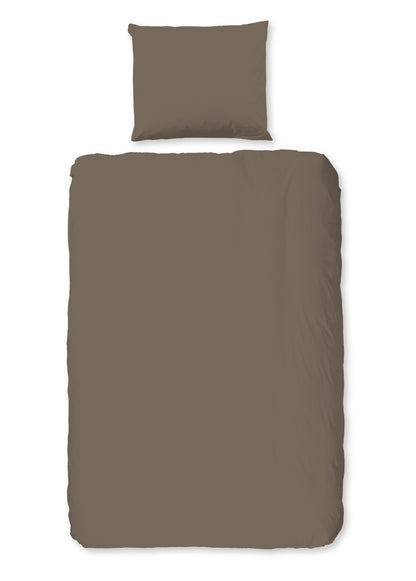 Dekbedovertrek Pure microvezel Uni - 1 persoons 140Ã—200/220 cm