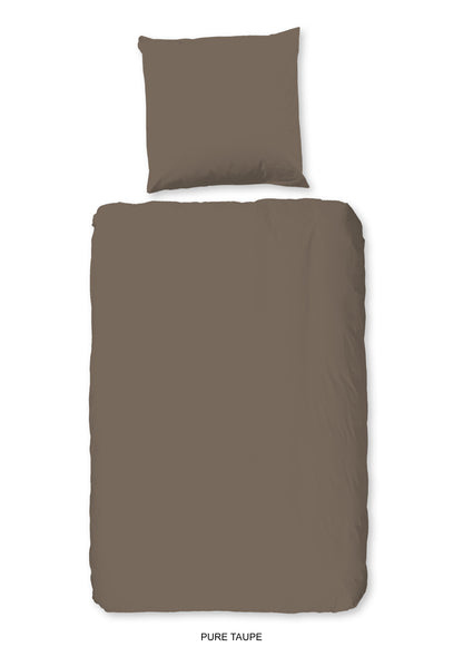 Dekbedovertrek Pure microvezel Uni - Duitsland 155x220 + 1* 80x80 cm