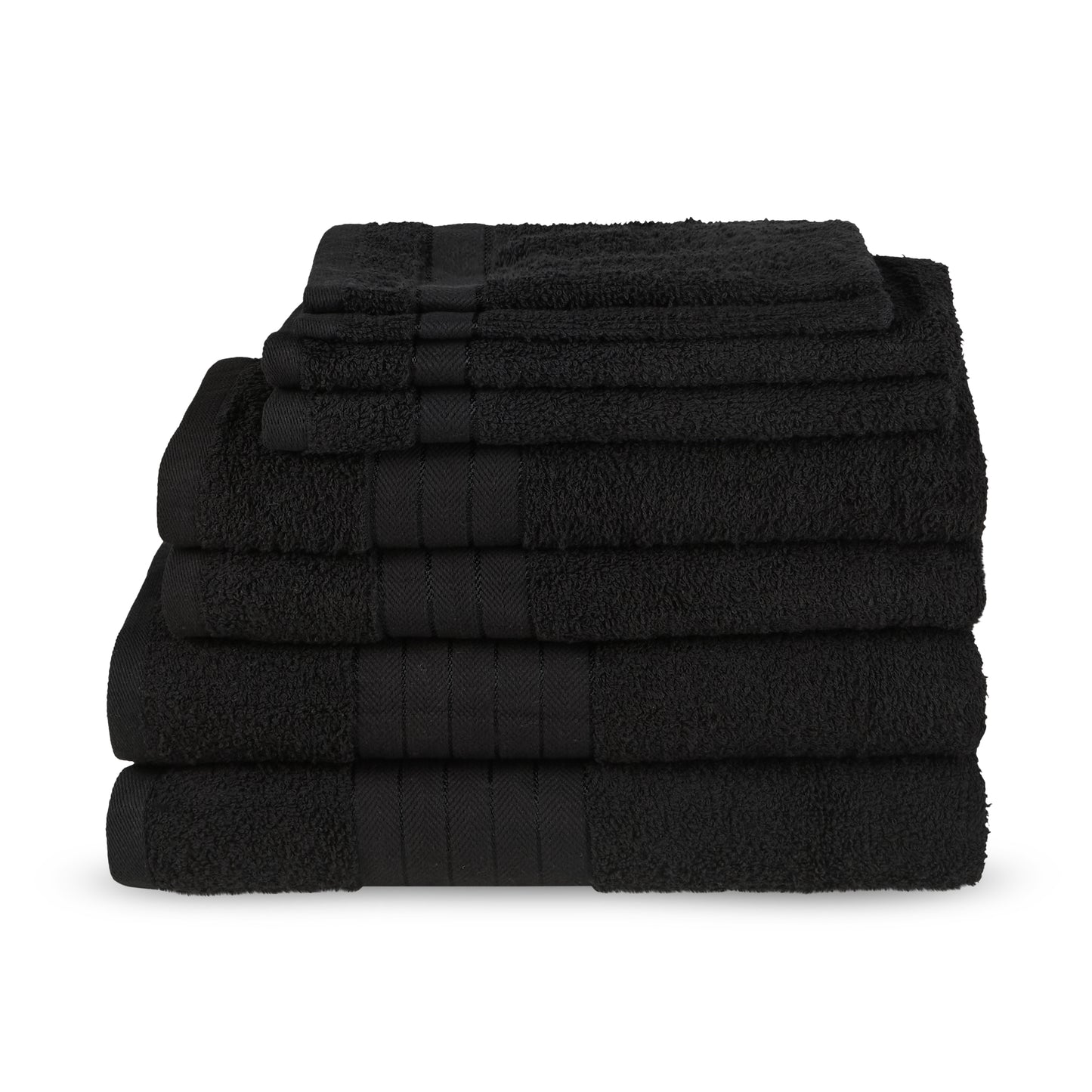 Handdoeken Pakket 8 Stuks Uni - Katoen Badstof - Handdoekenset 8 stuks