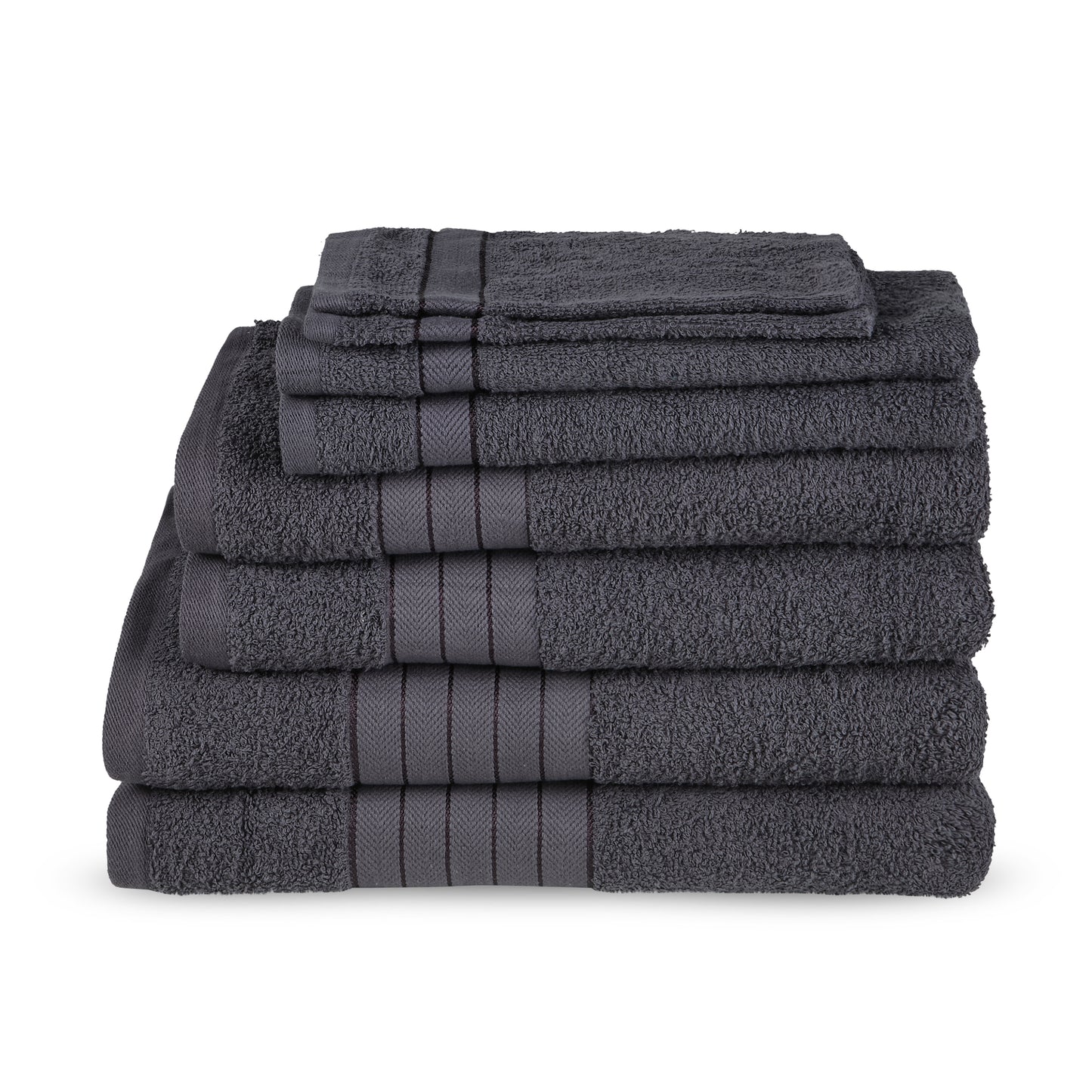 Handdoeken Pakket 8 Stuks Uni - Katoen Badstof - Handdoekenset 8 stuks