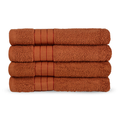 Handdoeken Pakket 8 Stuks Uni - Katoen Badstof - Handdoekenset 4 stuks