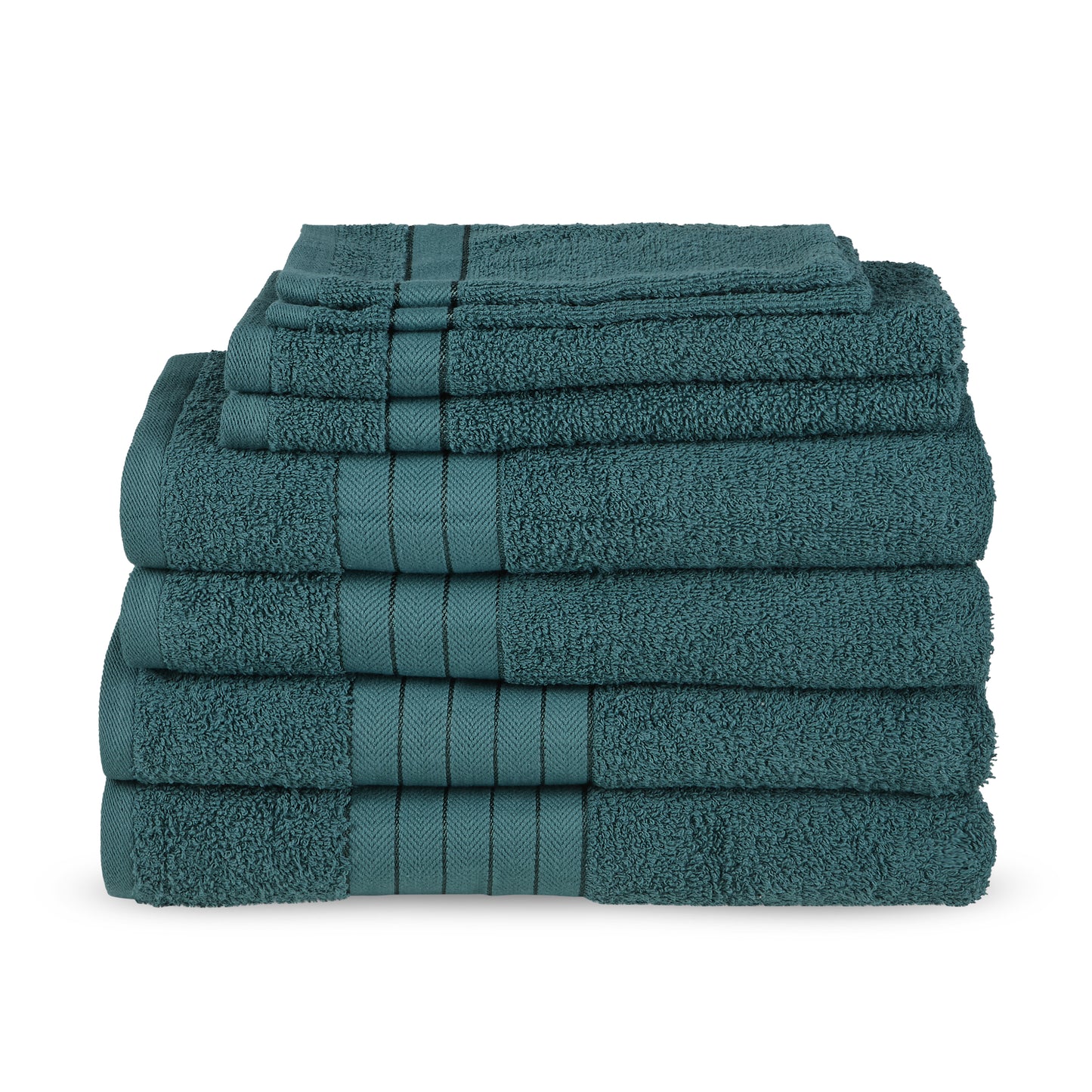 Handdoeken Pakket 8 Stuks Uni - Katoen Badstof - Handdoekenset 8 stuks