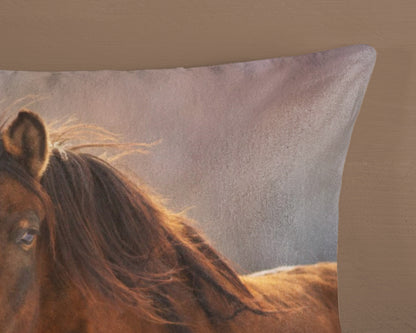Kinderdekbedovertrek Good Morning Flanel Ponies