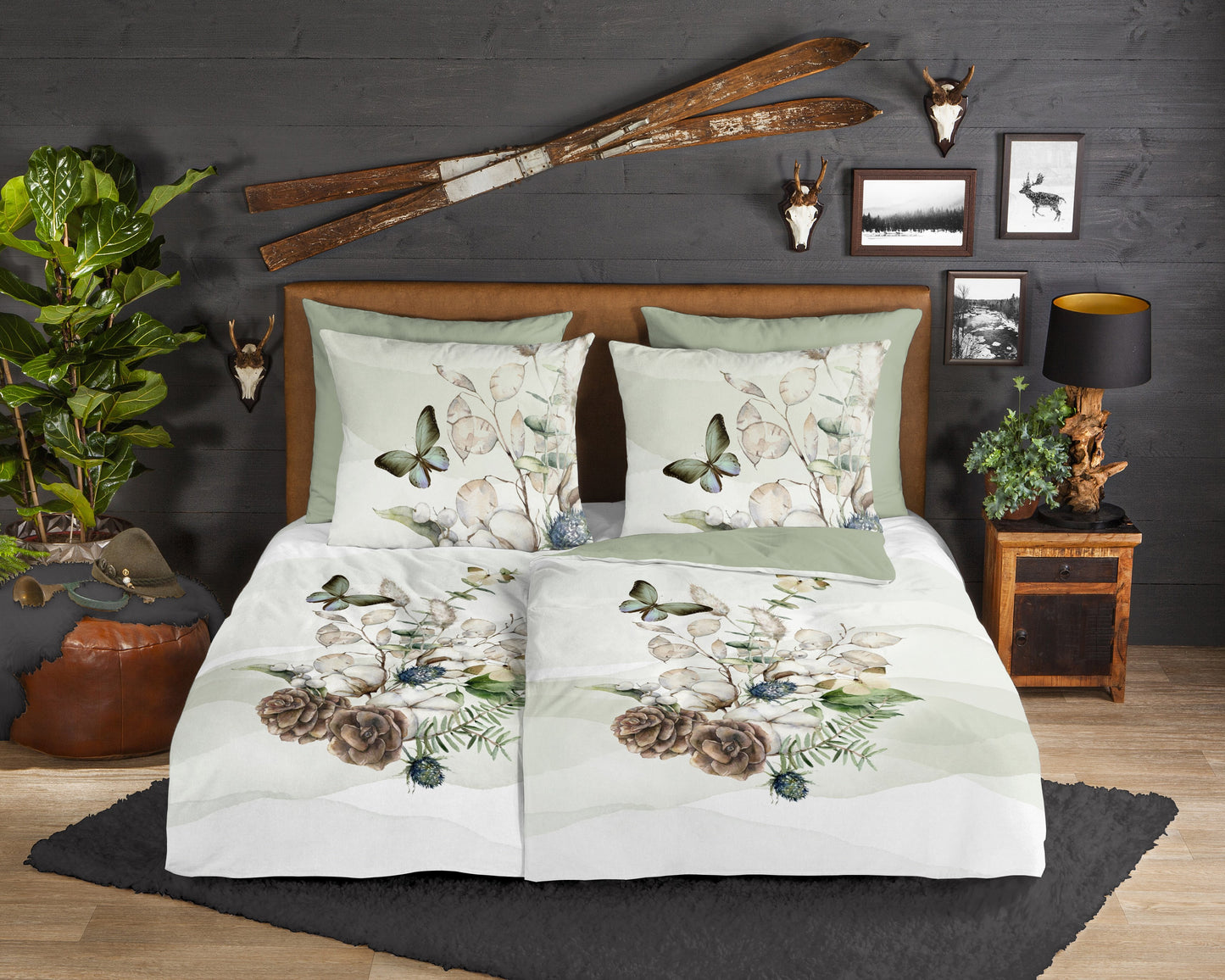 Dekbedovertrek Good Morning Flanel Marjan - Duitsland 135x200 + 1* 80x80 cm