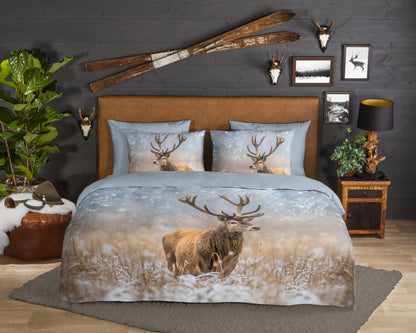 Dekbedovertrek Good Morning Flanel Jolly - 1 persoons 140Ã—200/220 cm